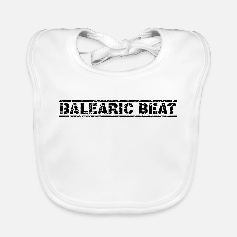 Balearic Beat Organic Baby Bibs