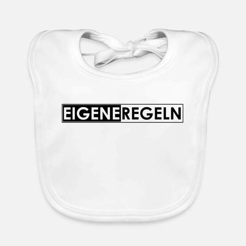 Eigene Regeln Baby Bio-Lätzchen