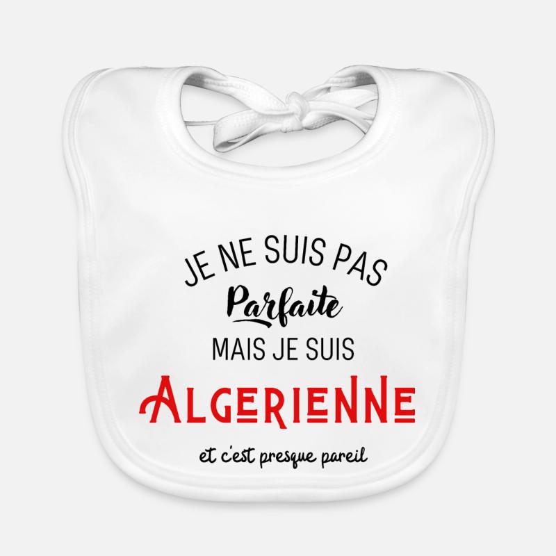 Pas parfaite mais algérienne Bavoir bio Bébé