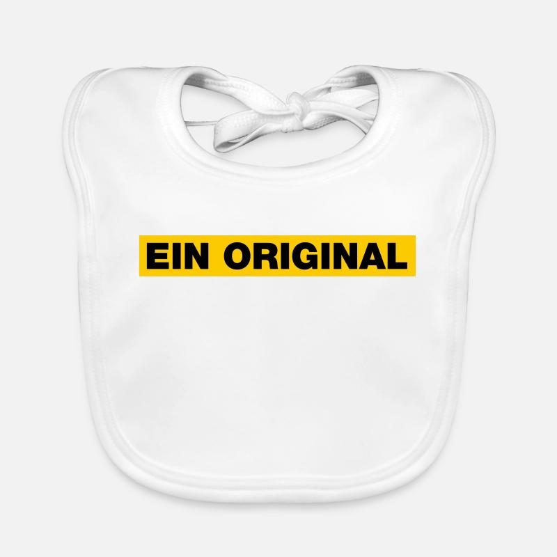 Ein Original Baby Bio-Lätzchen