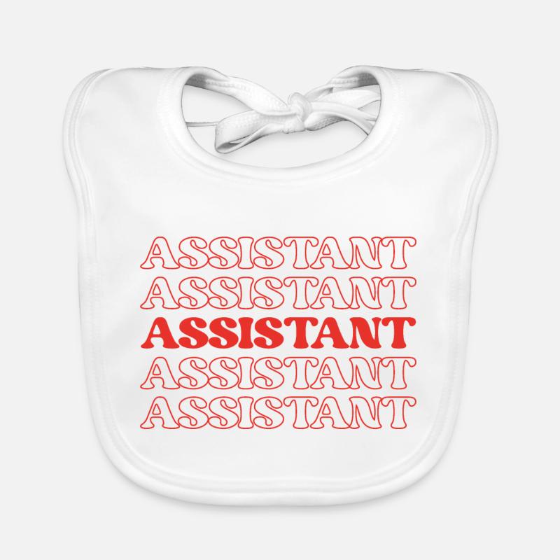 Assistent Assistent Helfer Unterstützer Baby Bio-Lätzchen