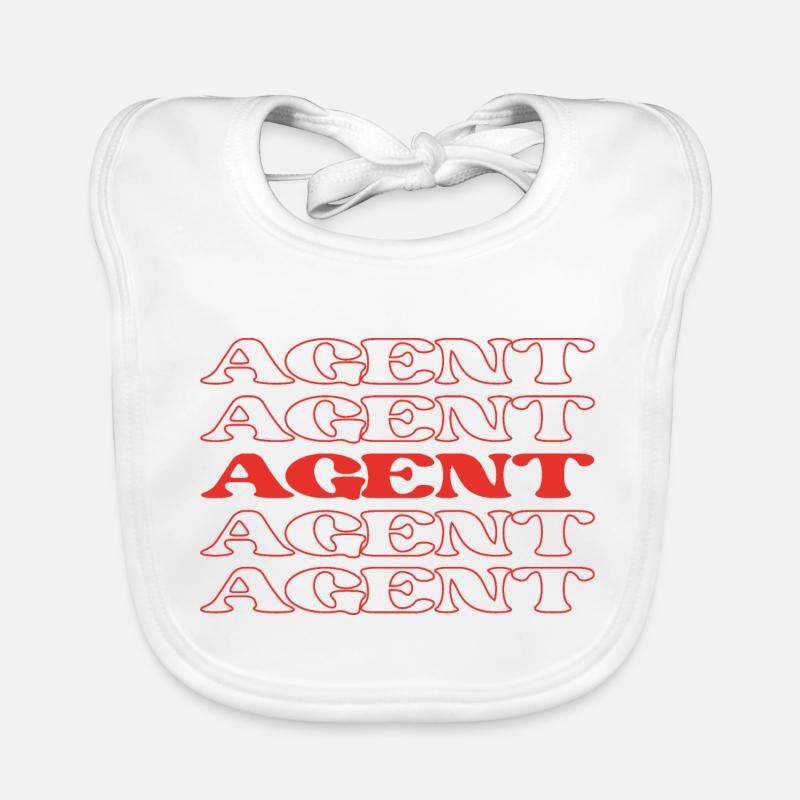 Agent Représentant Délégué Ambassadeur Adjoint Bavoir bio Bébé