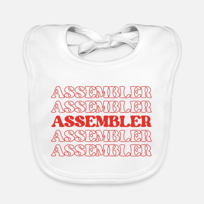 Assembler Fabricator Assembler Constructor Maker Baby Bio-Lätzchen