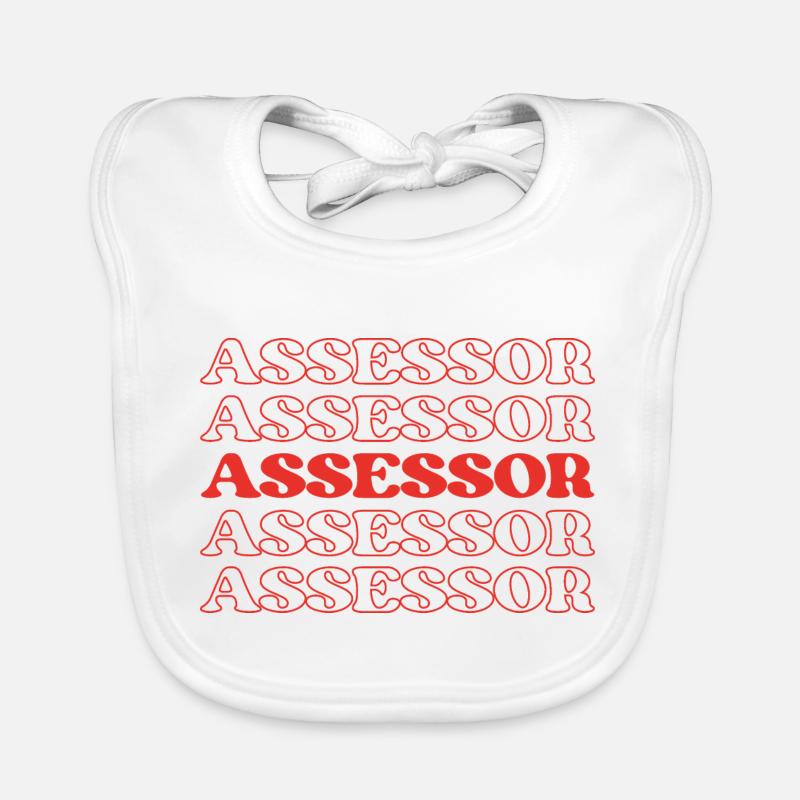 Assessor Valuer Assessor Appraiser Estimator Organic Baby Bibs