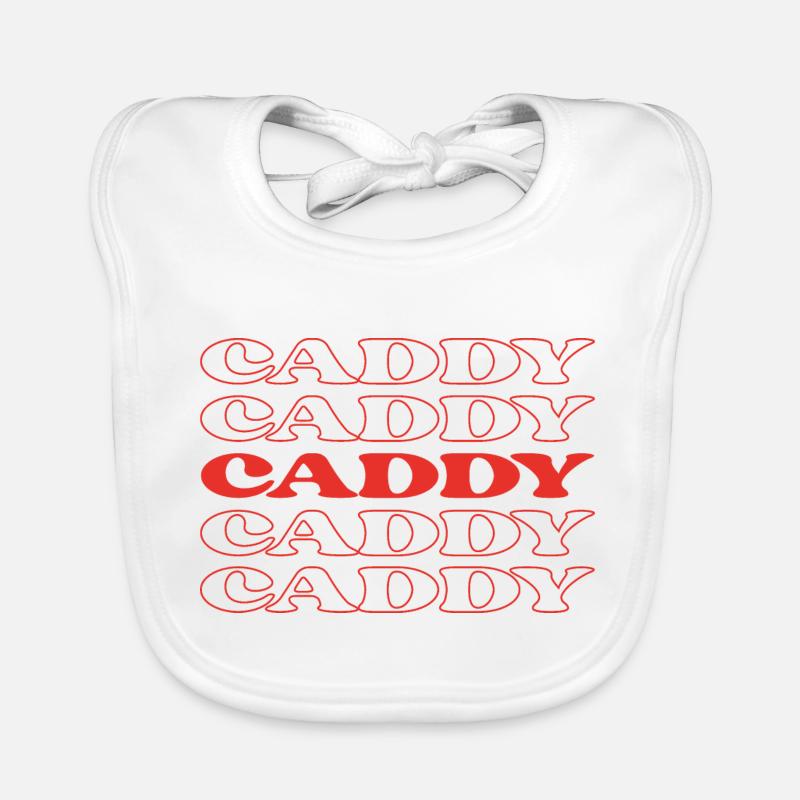 Caddy Golf Assistant Golf Caddie Caddy Golf Helper Organic Baby Bibs