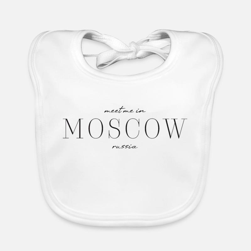 J’adore Moscou Bavoir bio Bébé
