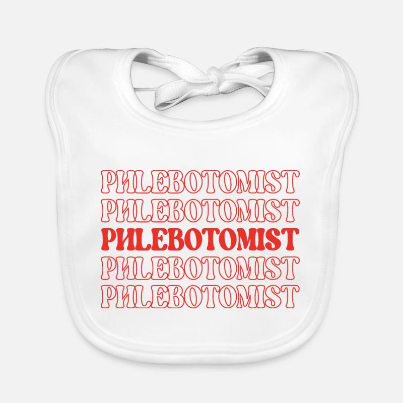 Phlebotomist-Blutspender Venipuncturist-Blut Baby Bio-Lätzchen