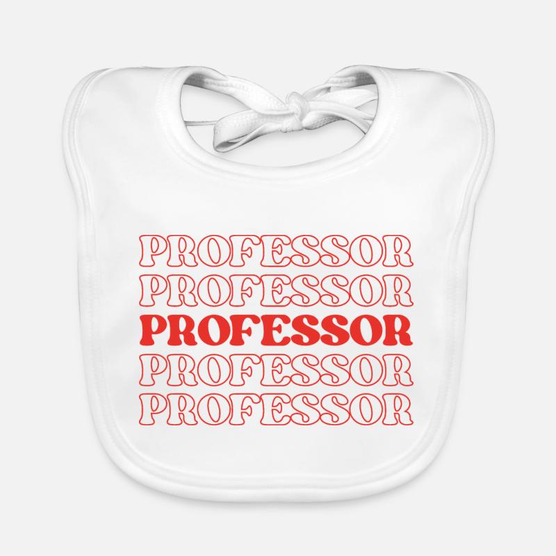 Professor Educator Teacher Instructor Lecturer Organic Baby Bibs