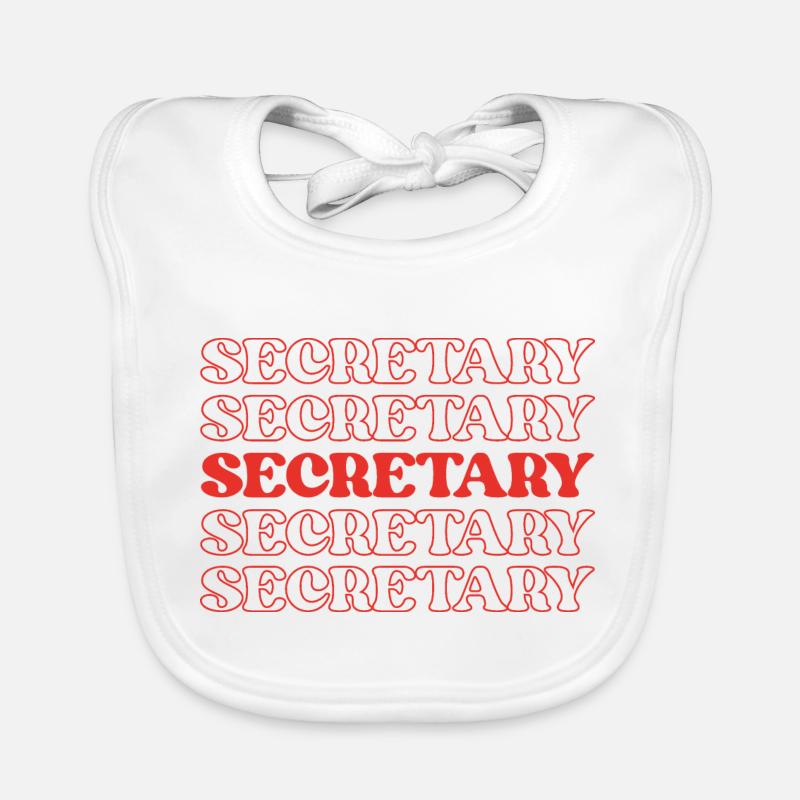Secrétaire, Assistante Administrative Exécutive Bavoir bio Bébé