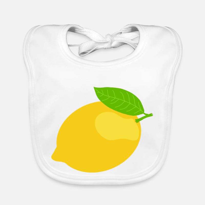 Lemon Organic Baby Bibs