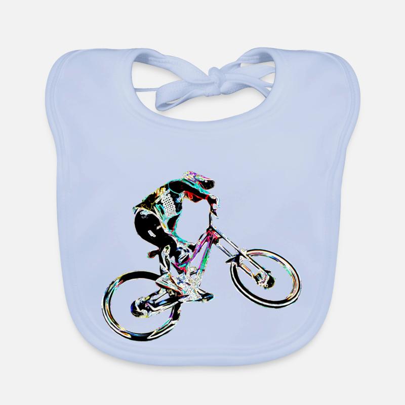 mtb vtt descente Bavoir bio Bébé
