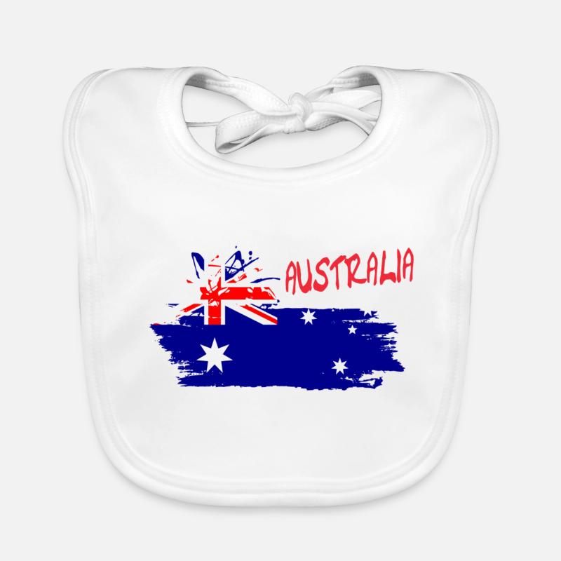 Australien, Down Under Baby Bio-Lätzchen