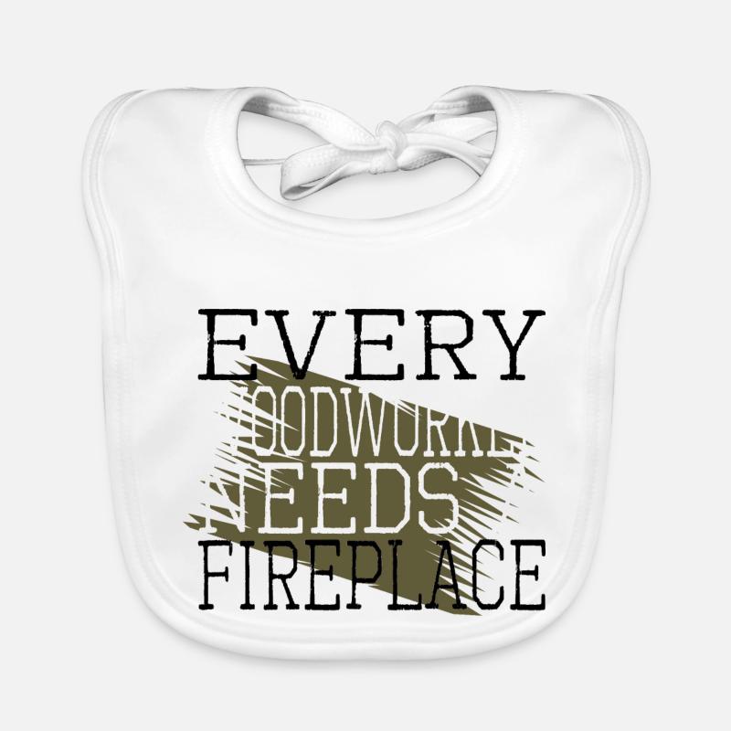 carpenter funny tshirts gift carpentry cutter Baby Bio-Lätzchen