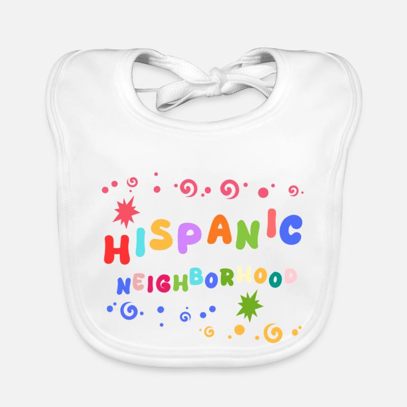 Quartier hispanique Bavoir bio Bébé