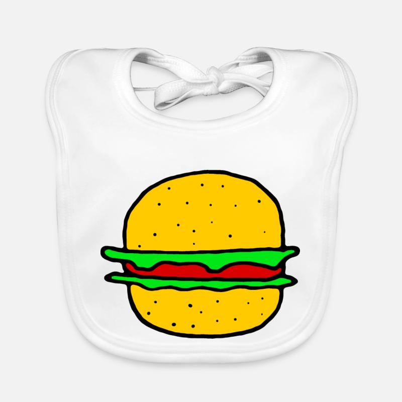 Großer Hamburger Baby Bio-Lätzchen