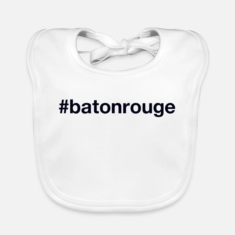 BATON ROUGE Hashtag Baby Bio-Lätzchen