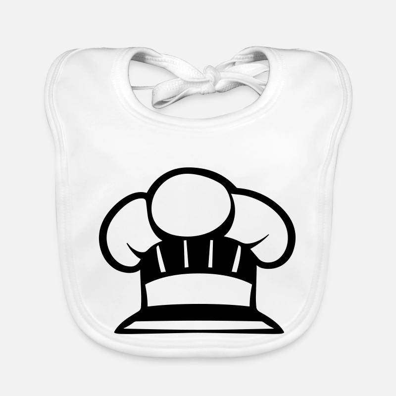 Toque Chef de cuisine Bavoir bio Bébé