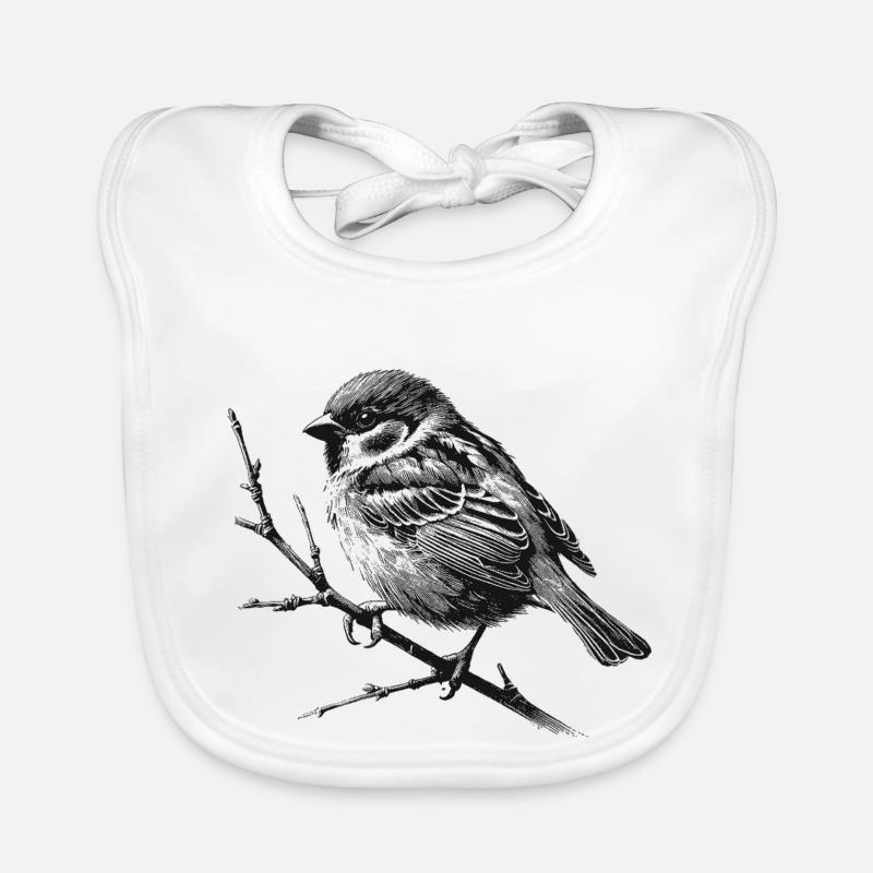 Sparrow Organic Baby Bibs