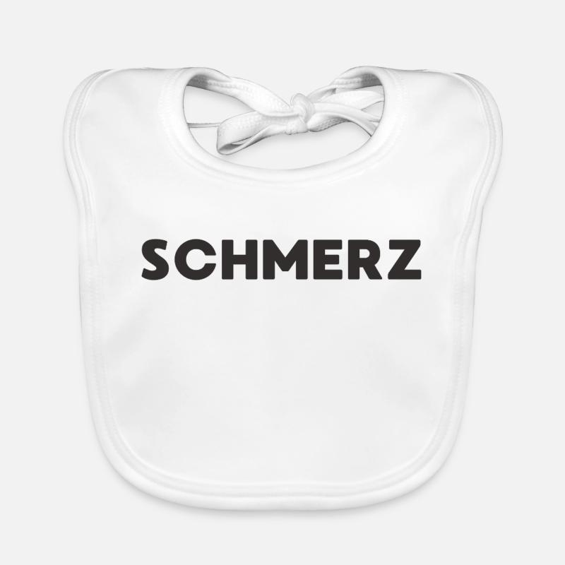 Schmerz Baby Bio-Lätzchen