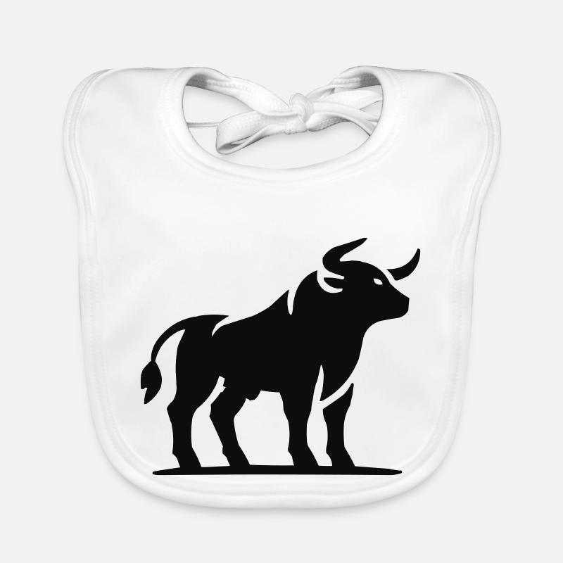 stier tier Baby Bio-Lätzchen