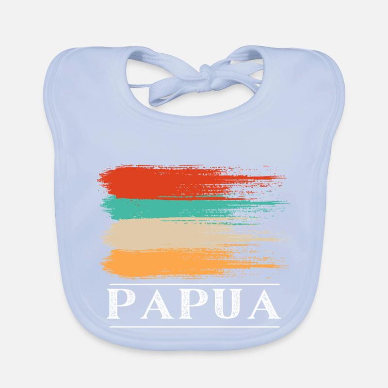 Papua Indonesia Organic Baby Bibs