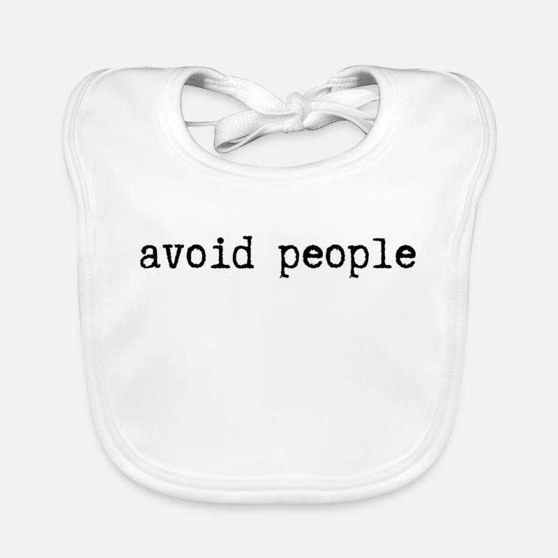 avoid people Baby Bio-Lätzchen