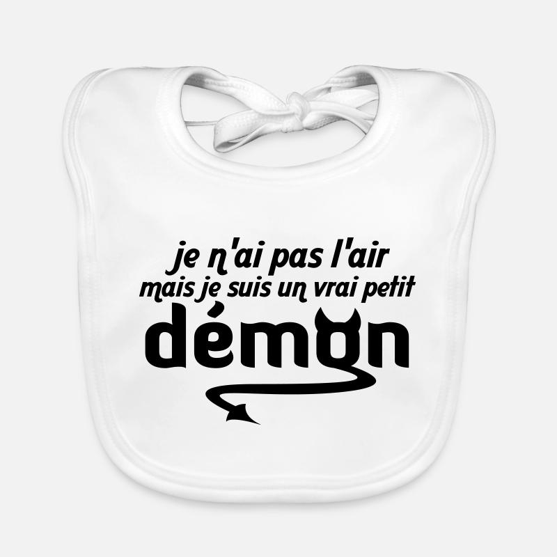 Petit Démon Bavoir bio Bébé