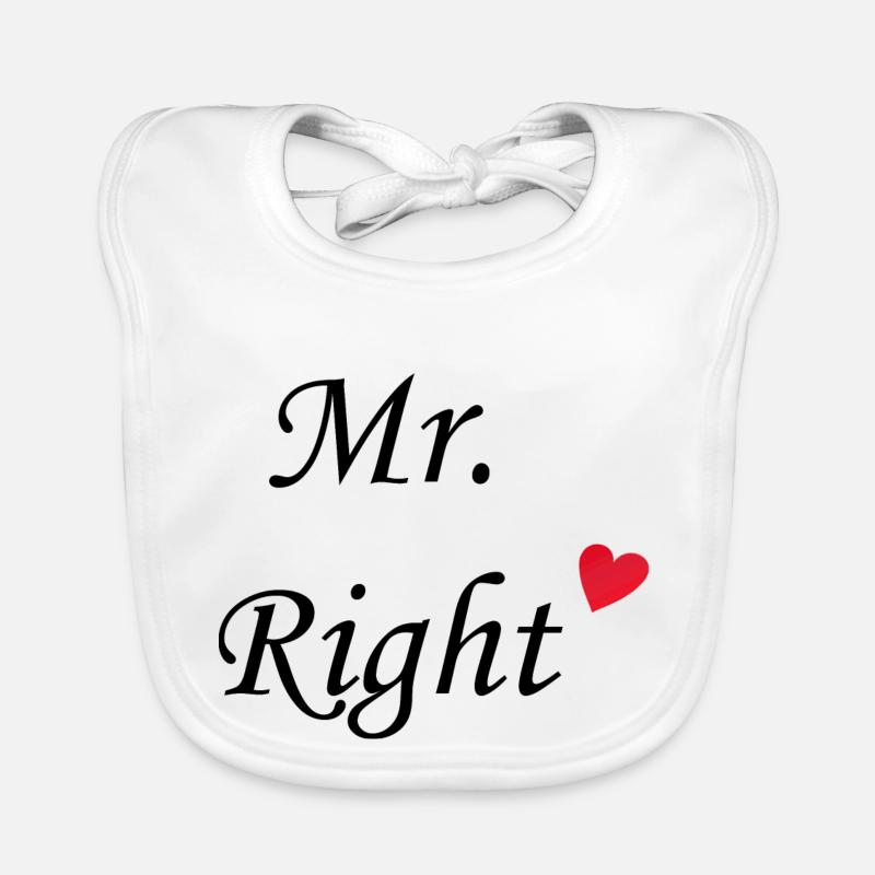 Mr. Right Baby Bio-Lätzchen