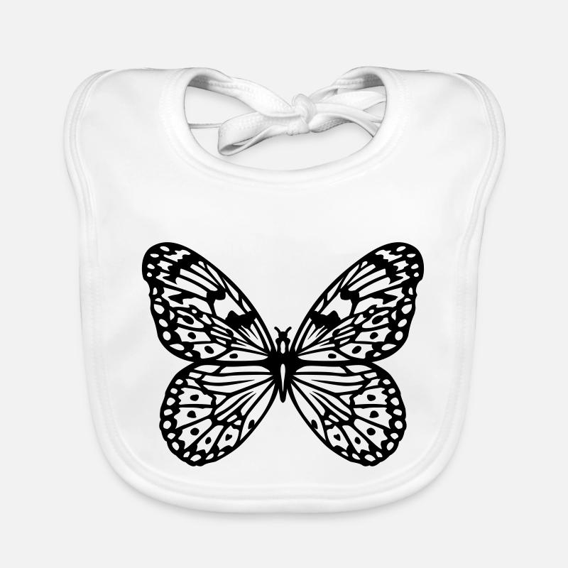 Schmetterling Baby Bio-Lätzchen
