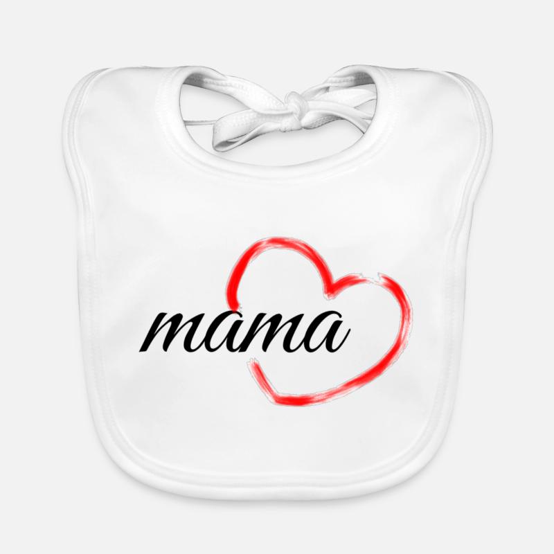 Mama Herz Baby Bio-Lätzchen