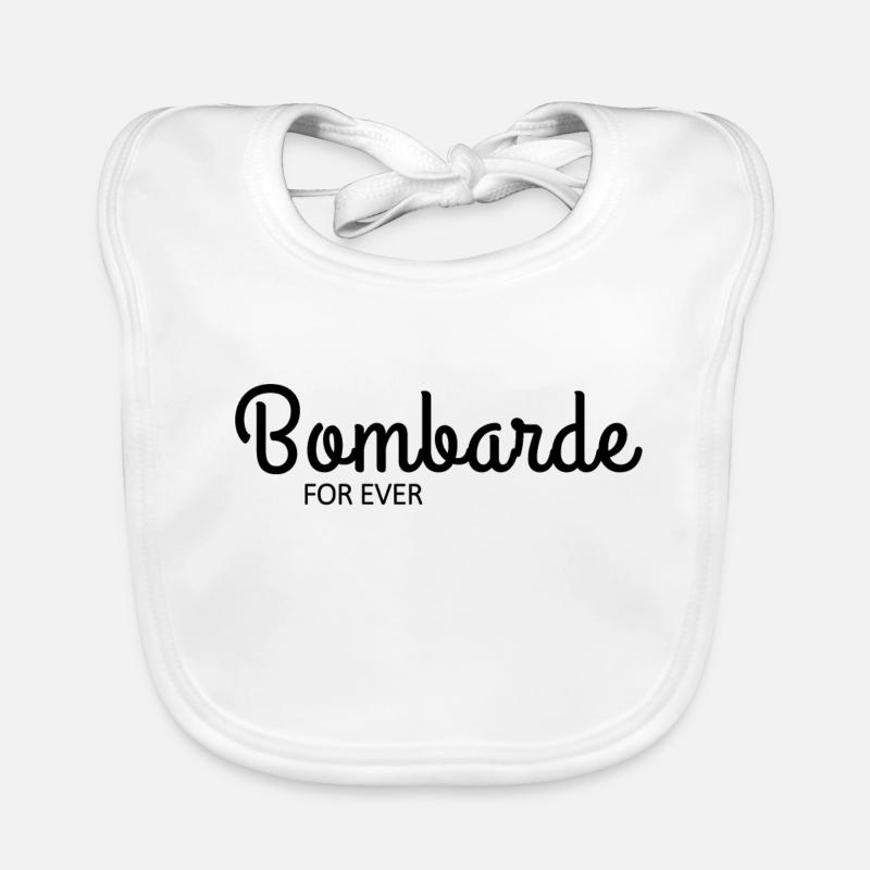 Bretagne - Bombarde for ever Bavoir bio Bébé