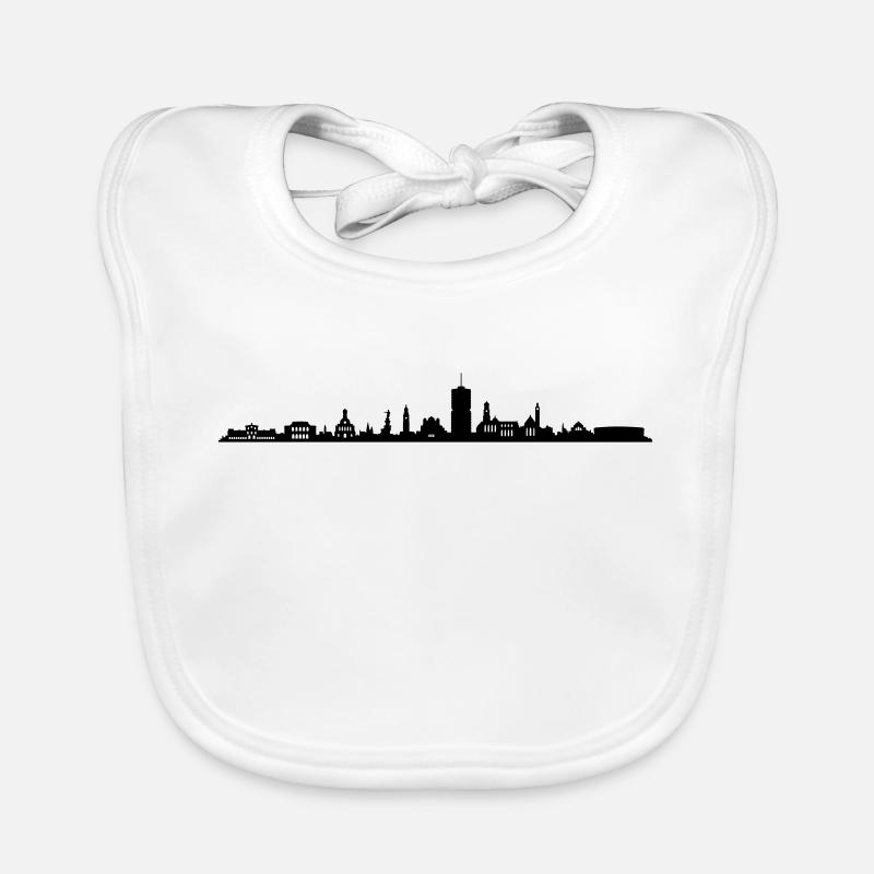 Skyline - Augsburg Baby Bio-Lätzchen