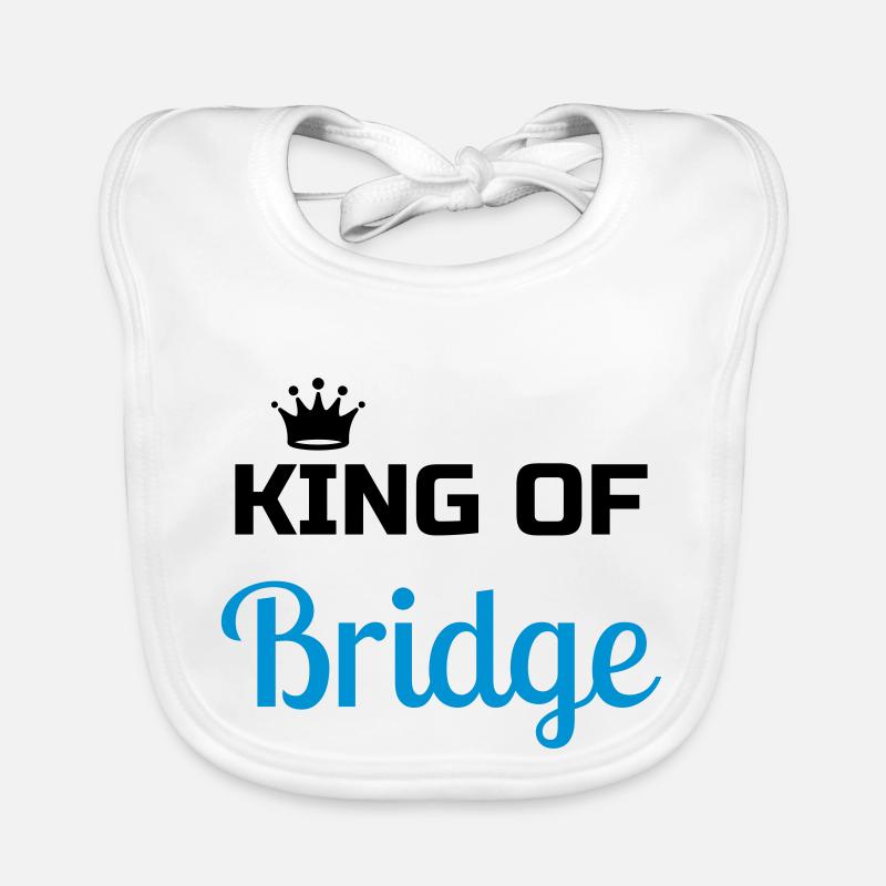 bridge / bridgeur / bridgeuse / cartes Bavoir bio Bébé