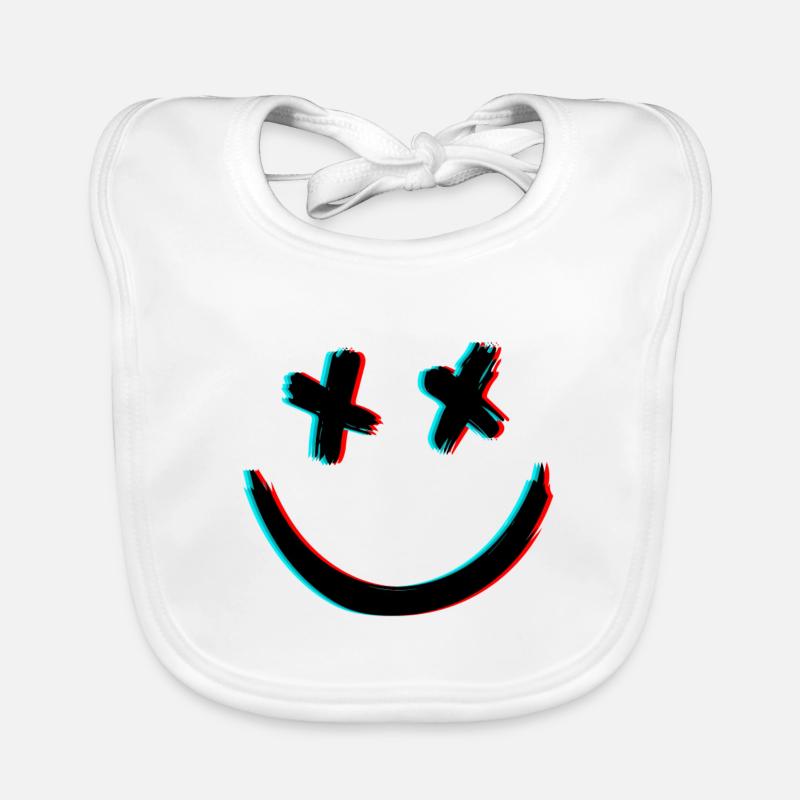 DEAD SMILE 3D Organic Baby Bibs
