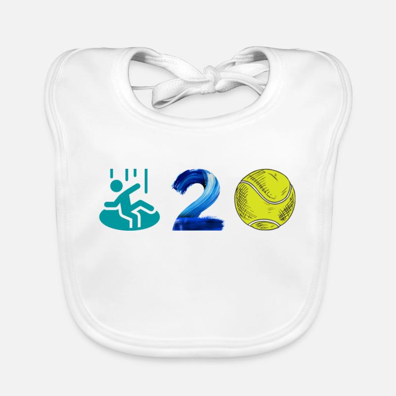 hole - rebus Organic Baby Bibs