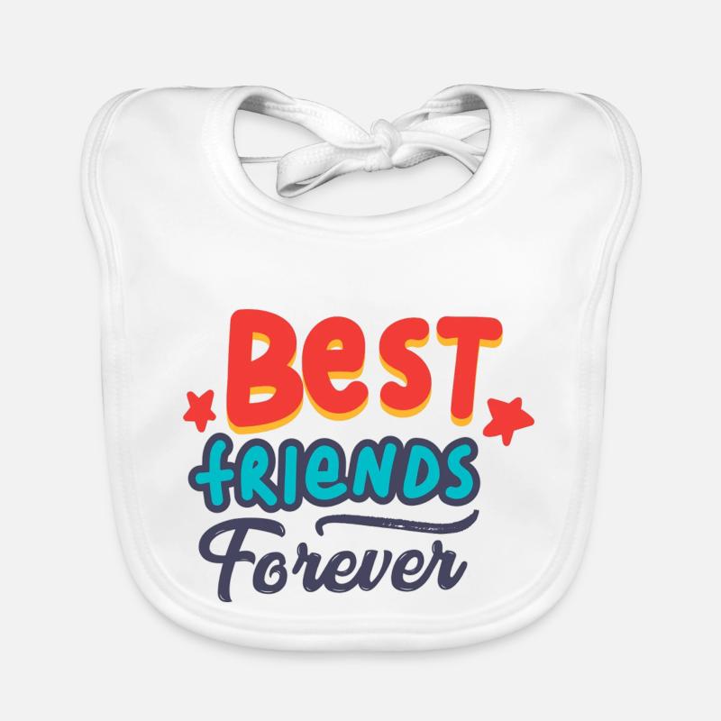 Beste Freunde Baby Bio-Lätzchen