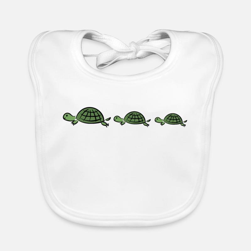 tortoises Organic Baby Bibs