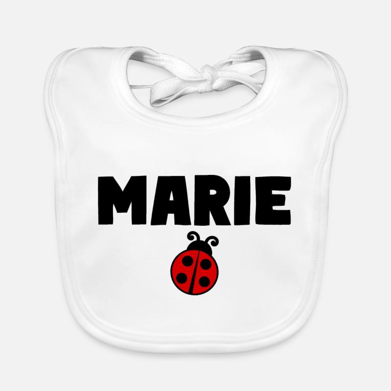 MARIE Marienkäfer Baby Bio-Lätzchen