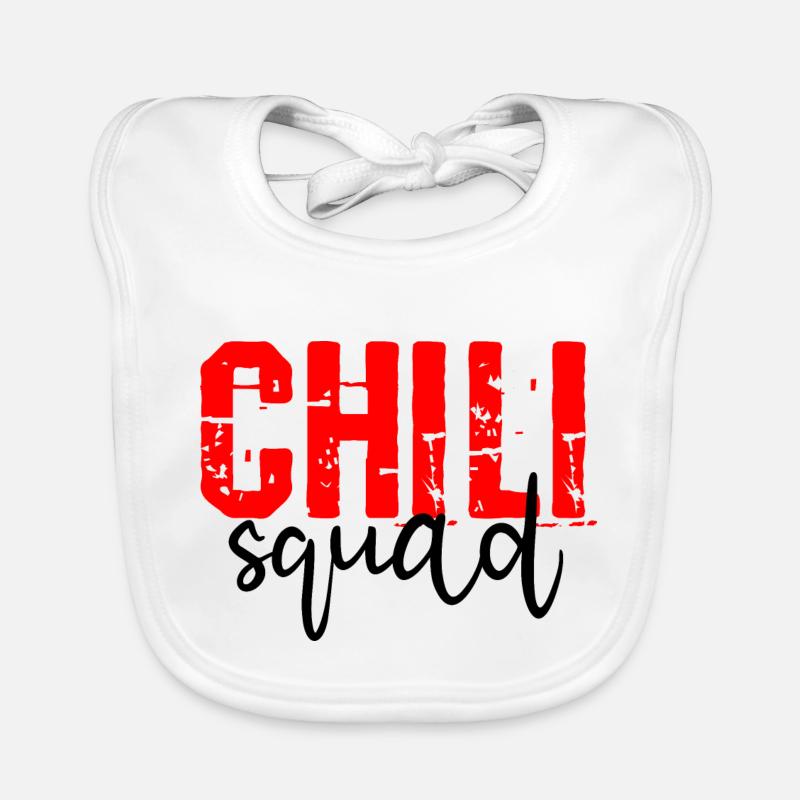 Chili Squad 4 Bavoir bio Bébé
