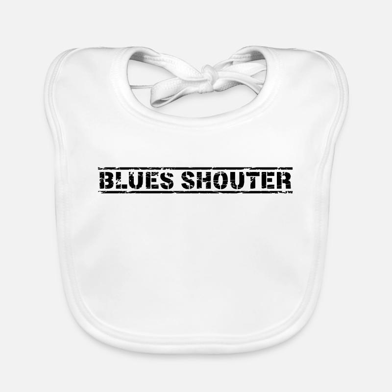 Blues Shouter Organic Baby Bibs