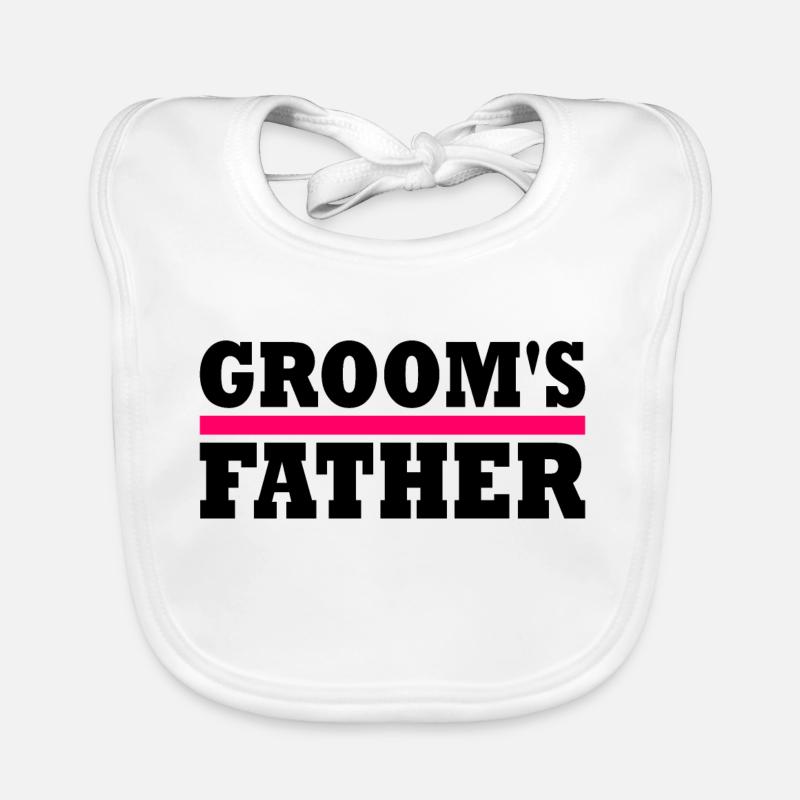 Grooms father Bavoir bio Bébé