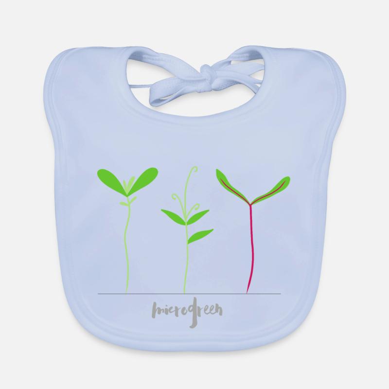 Micro shoots - Microgreen Organic Baby Bibs