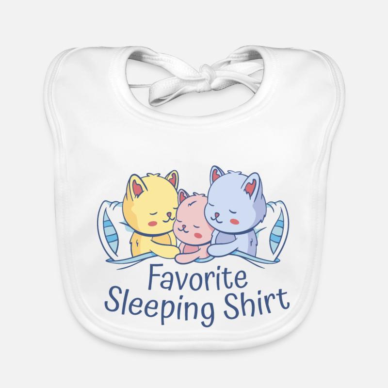 Cat Pyjamas Cat Sleep Outfit Kitten Organic Baby Bibs