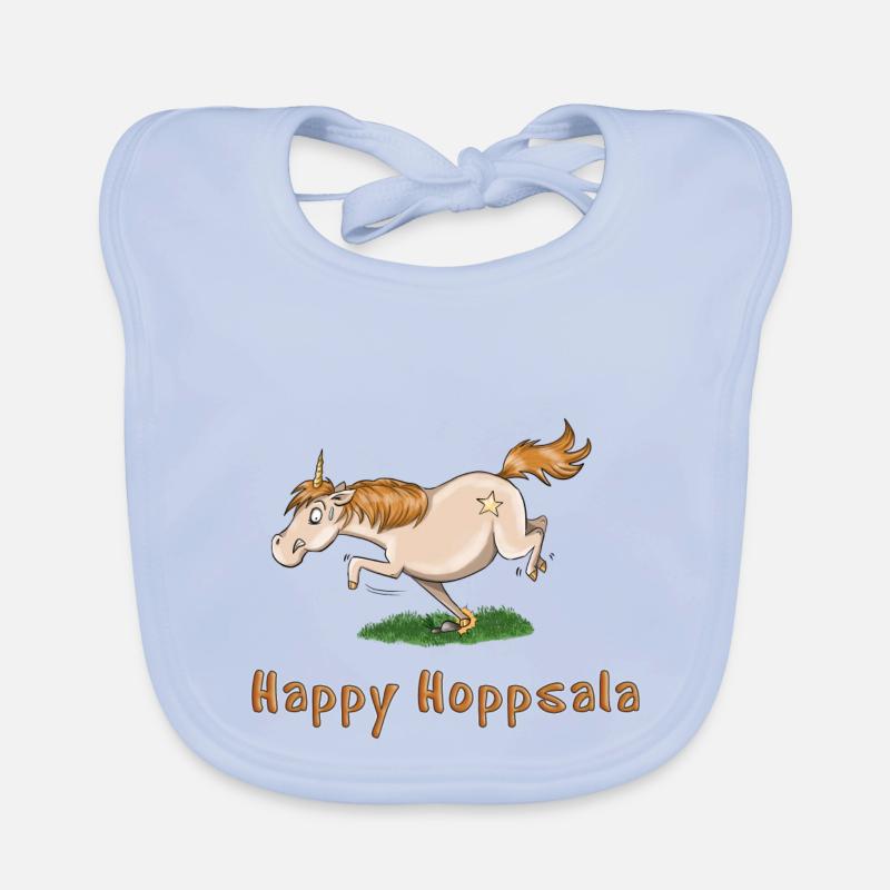 unicorn Baby Bio-Lätzchen