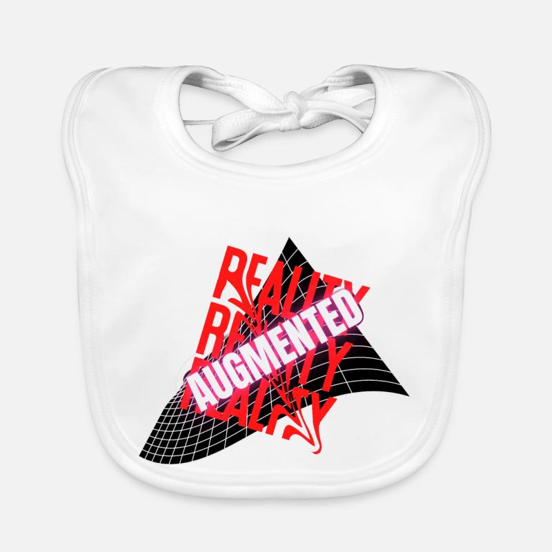 Reality Augmented Anamorphic Bavoir bio Bébé