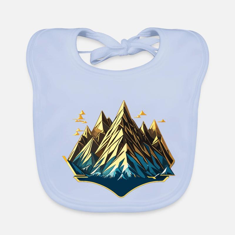 Collines de tranquillité Bavoir bio Bébé