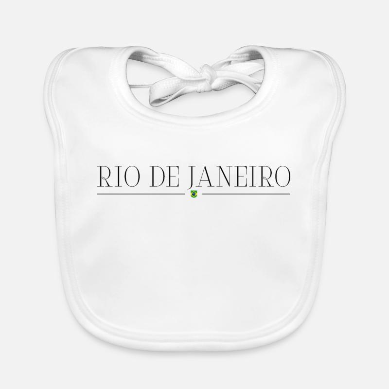 J’adore Rio De Janeiro Bavoir bio Bébé