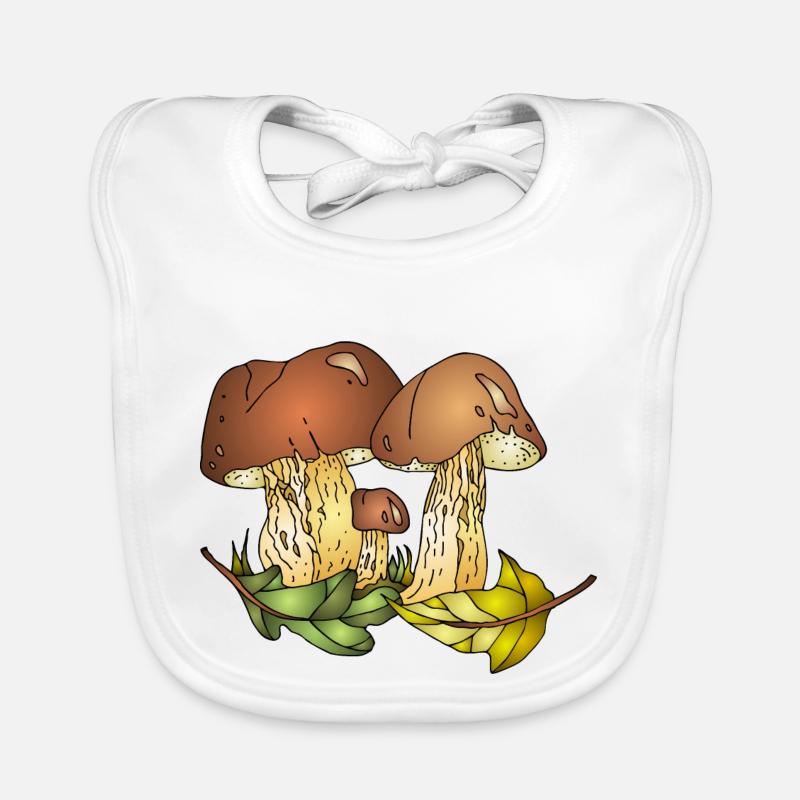 Mycètes Bavoir bio Bébé