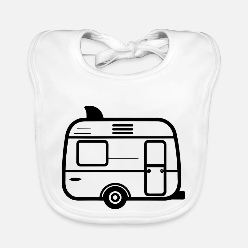 Kleiner Wohnwagen Baby Bio-Lätzchen