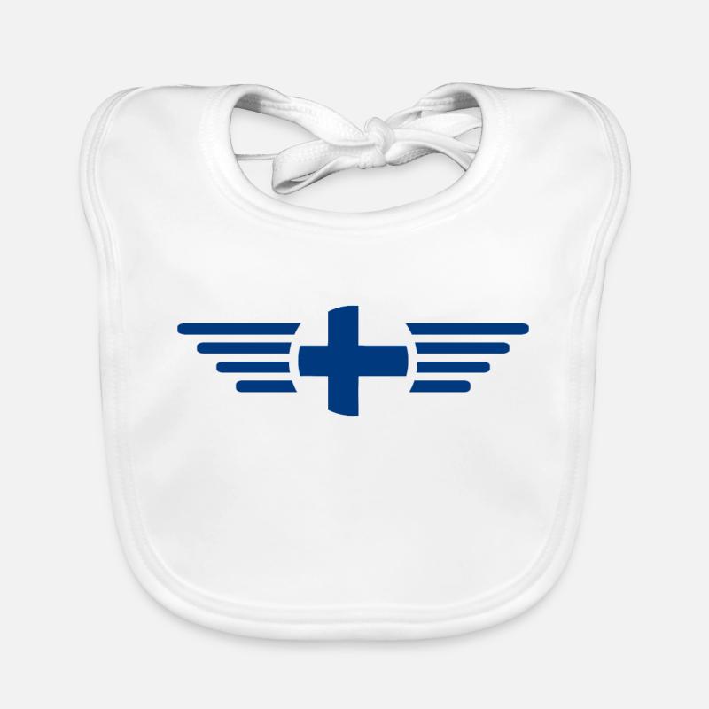 Finnland Stil T-Shirt Baby Bio-Lätzchen